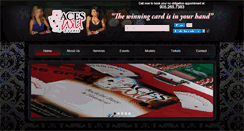 Desktop Screenshot of aceswildevents.com